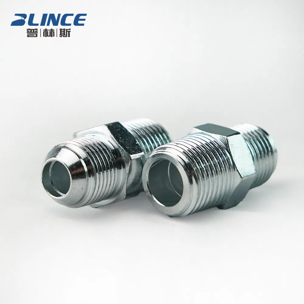 Прямой гидравлический переходник JIS/BSPT из нержавеющей стали