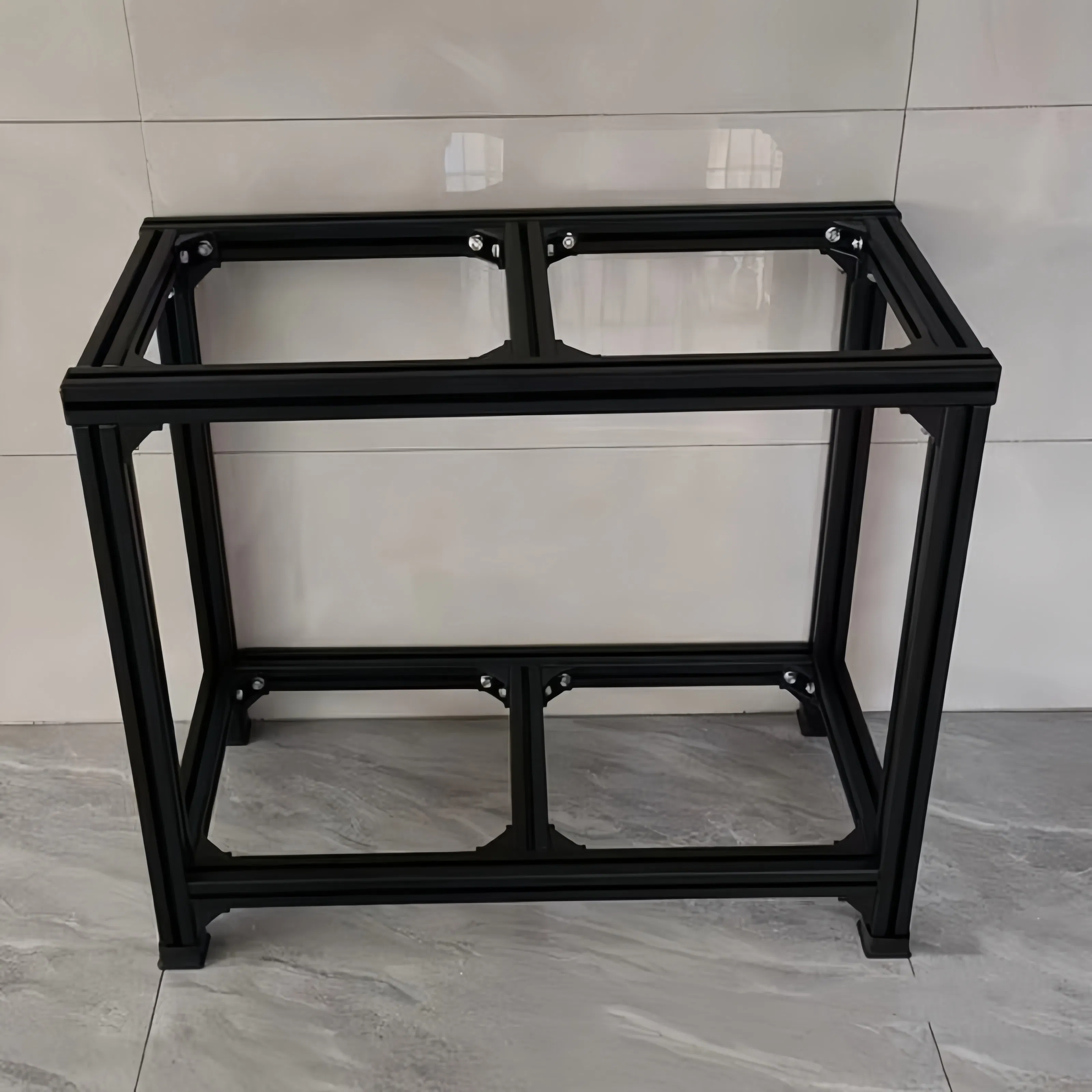 Каркасная система полок и хранения из алюминиевого профиля