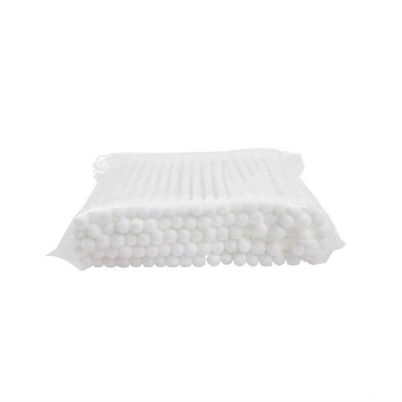 Wooden Handle Cotton Swabs Beauty