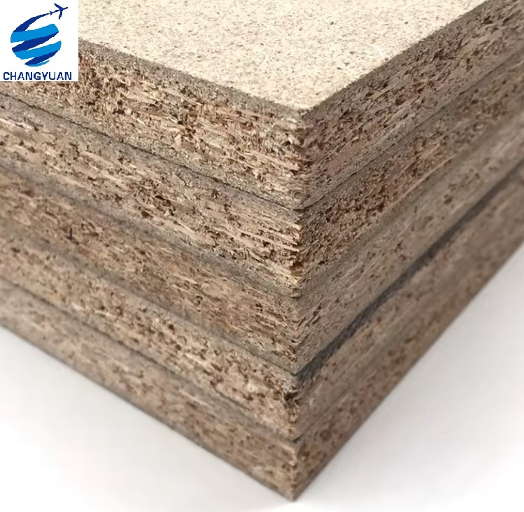 New Design Manufacturer Semi-Finished Furniture Melamine Lvp Ebs Biz Standard Film Faced Sheet Ecological Office Furniture Particle Board Chipboard