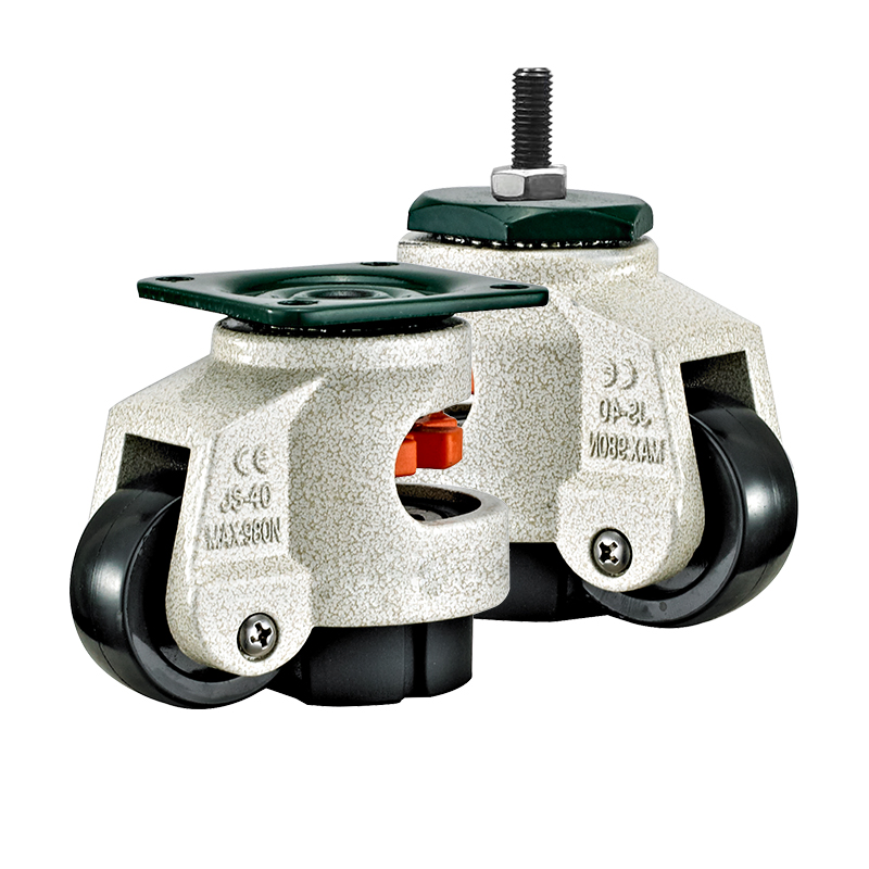 40f60f80f100f120f150f Leveling Caster Wheels Showcase Nylon Caster Adjustable Caster Wheels