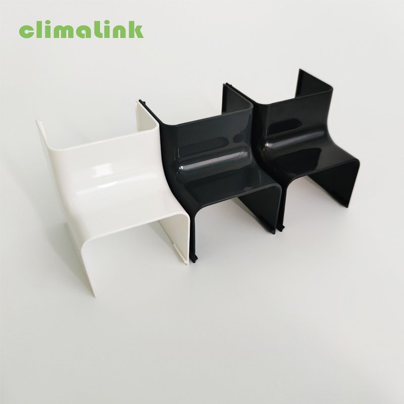Air Condiitioning Accessories Manufacturer Mini Split Air Conditioning Decorative Duct Pipe Cover AC Line Set Cover Air Conditioner PVC Duct Cover Kits