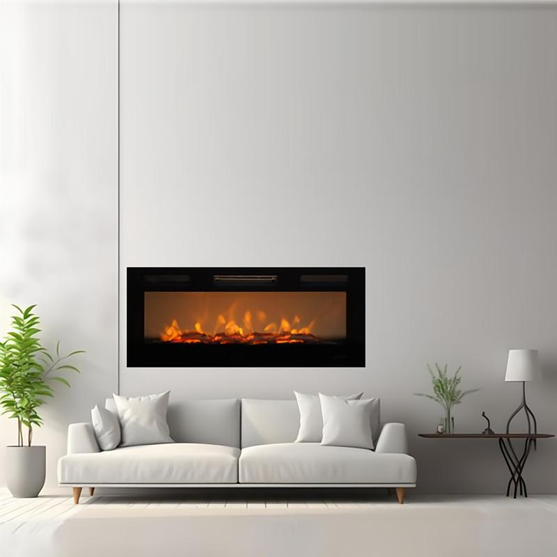 Wholesale Modern Control Decor Flame Built in Wall Recessed Electric Fire Place