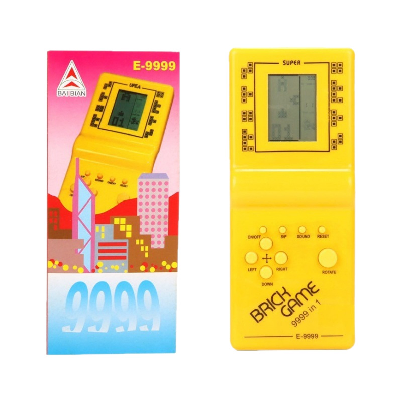 Ретро консоль Tetris: портативная игровая приставка