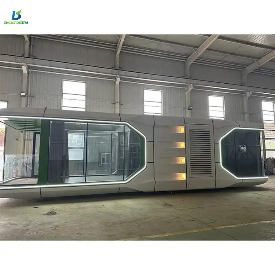 2025 Mobile Prefab House with Smart Control System Space Capsule House