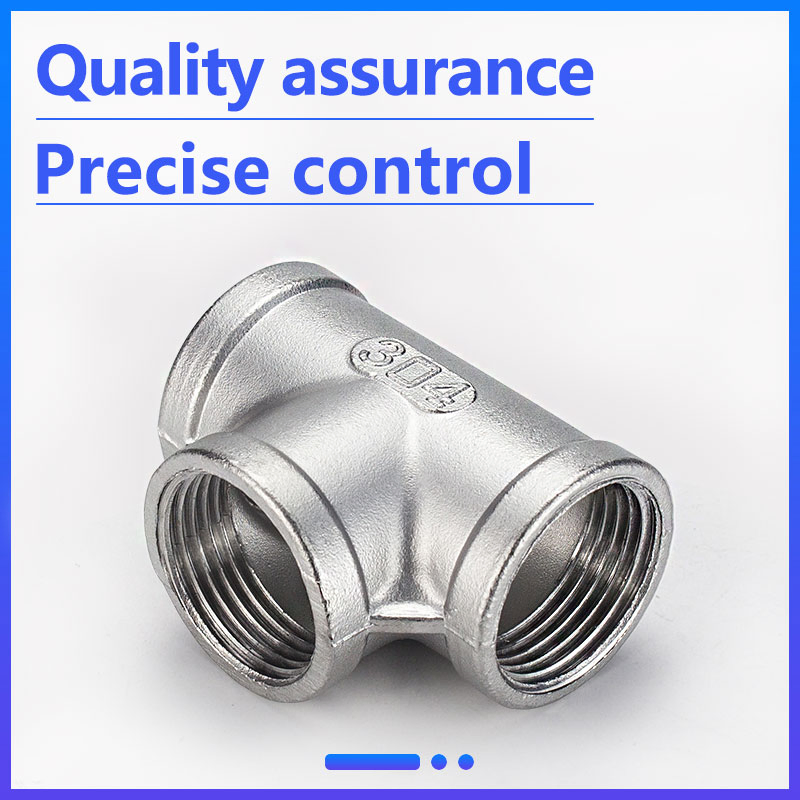 Factory Direct Sale Good Stainless Steel Pipe Fittings Tee for Pipeline Connections