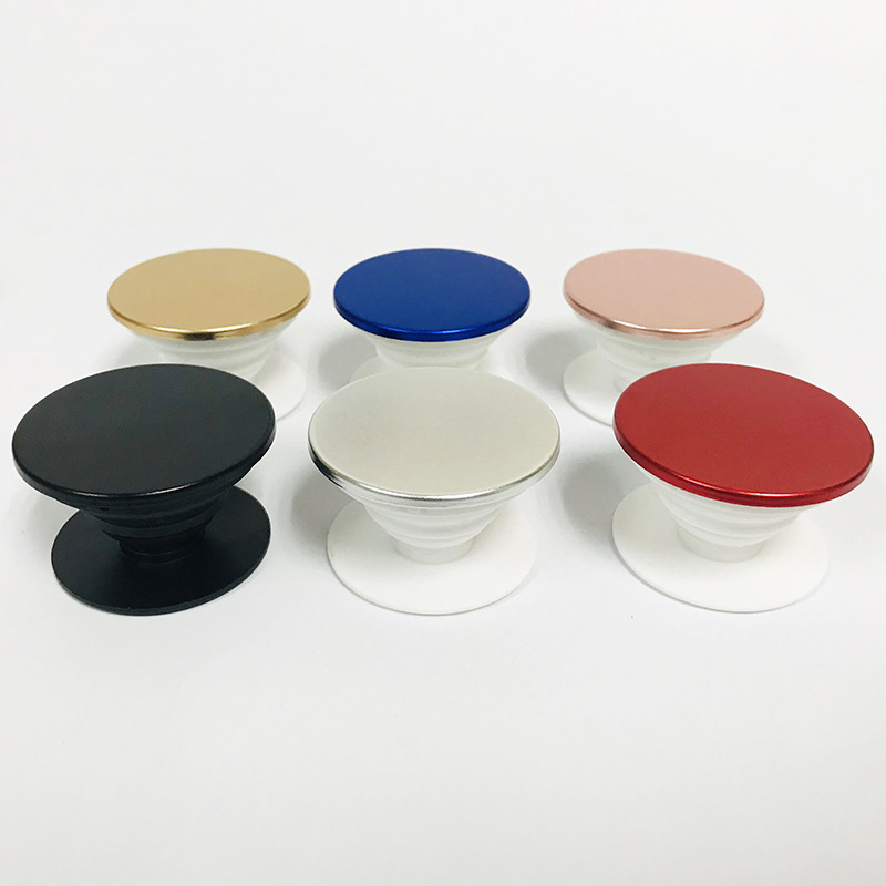 Factory Metal Phone Socket up Grip Holder with Design Logo Printing Sockets Phone Stand