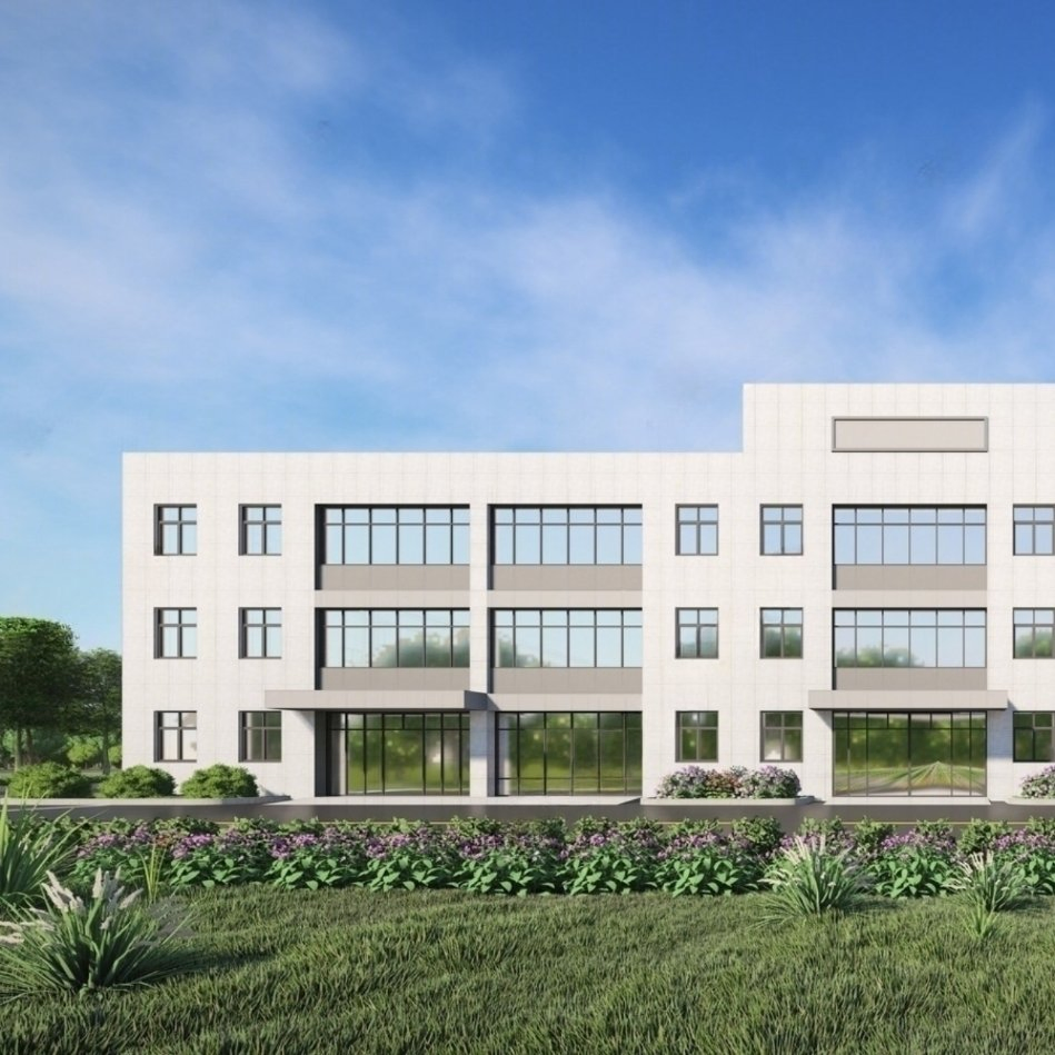 Large Span Weld H Beam Prefabricated Steel Structure Office Building Construction