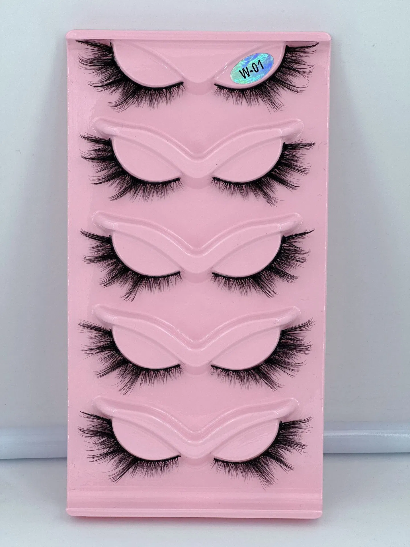 Vegan Fluffy 3D Natural Silk Lashes Wholesale Faux Mink Eyelashes