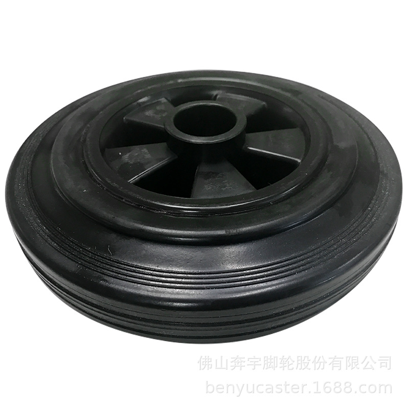 5"/6"/7"/8"/10" Mower Wheel Np in Black Color with Attractive Appearance