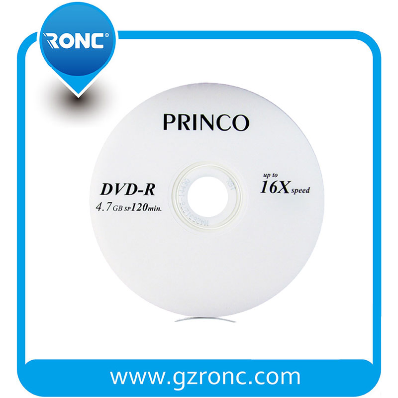 DVD-R диски Princo 16x 4.7GB, 120 мин (опт)