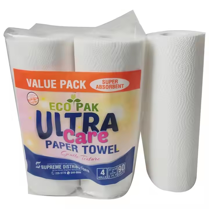 Eco-Friendly Kitchen Paper Towels - Biodegradable and Sustainable for Green Living