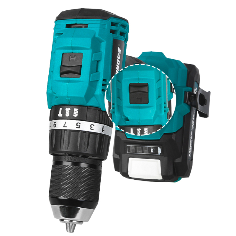 Аккумуляторная бесщеточная ударная дрель 18В