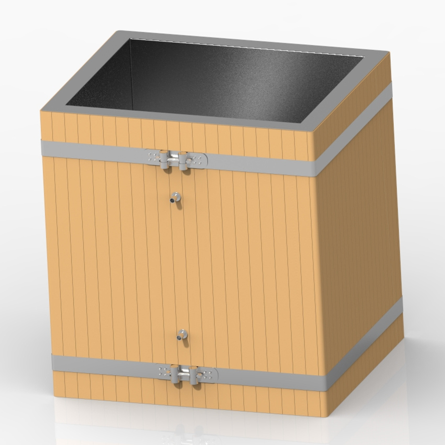 Современная стальная ванна с гидромассажем