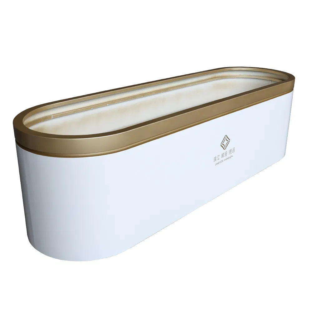 Custom Oval Galvanized Raised Steel Garden Planting Box Galvanized Metal Planter Raised Garden Bed for Vegetable Flower