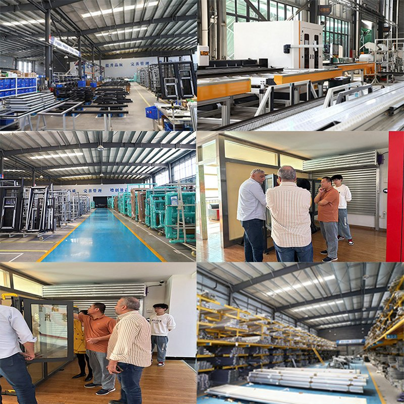 Алюминиевые окна с двойным остеклением, раздвижные