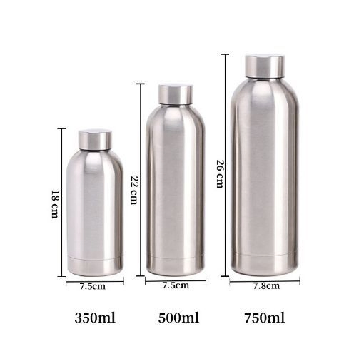 China Factory Wholesale Price 500ml Double Walled Tumbler Stainless Steel Drink Bottle Vacuum Water Bottle Small Mount Drinking Bottle Insulated Bottle Price