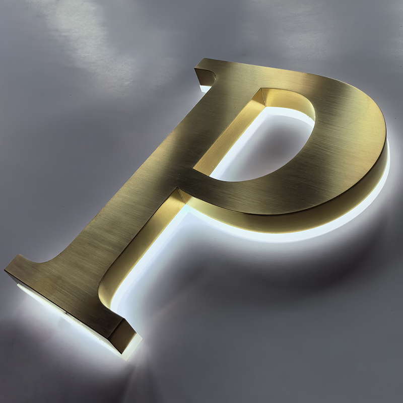 Ezd One-Stop Services Backlit Luminous Business 3D Logo Channel Letter for Shop