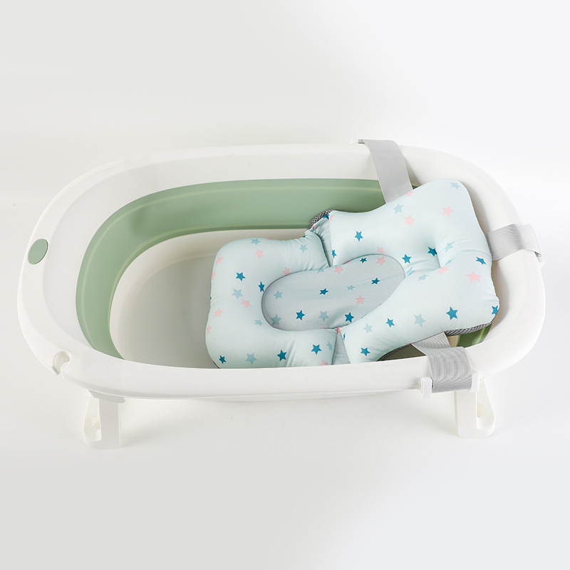 Newborn Bath Anti-Slip Seat Shower Bed Security Guaranteed Baby Bath Cushion