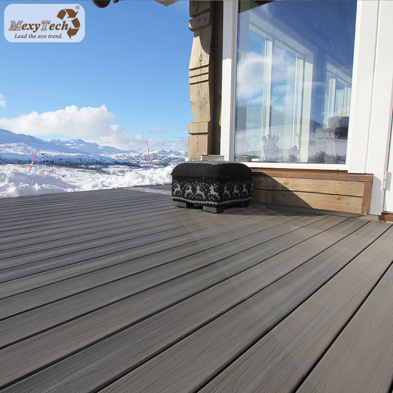 New Design Outdoor Used Extruded Plastic Composite Decking