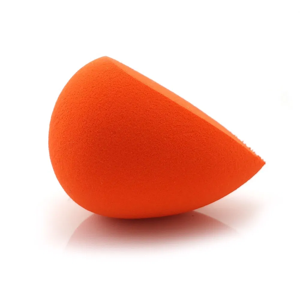 Dry and Wet Dual Use Non Latex Cosmetic Puff Oblique Cut Tools Water Drop Shape Foundation Sponge