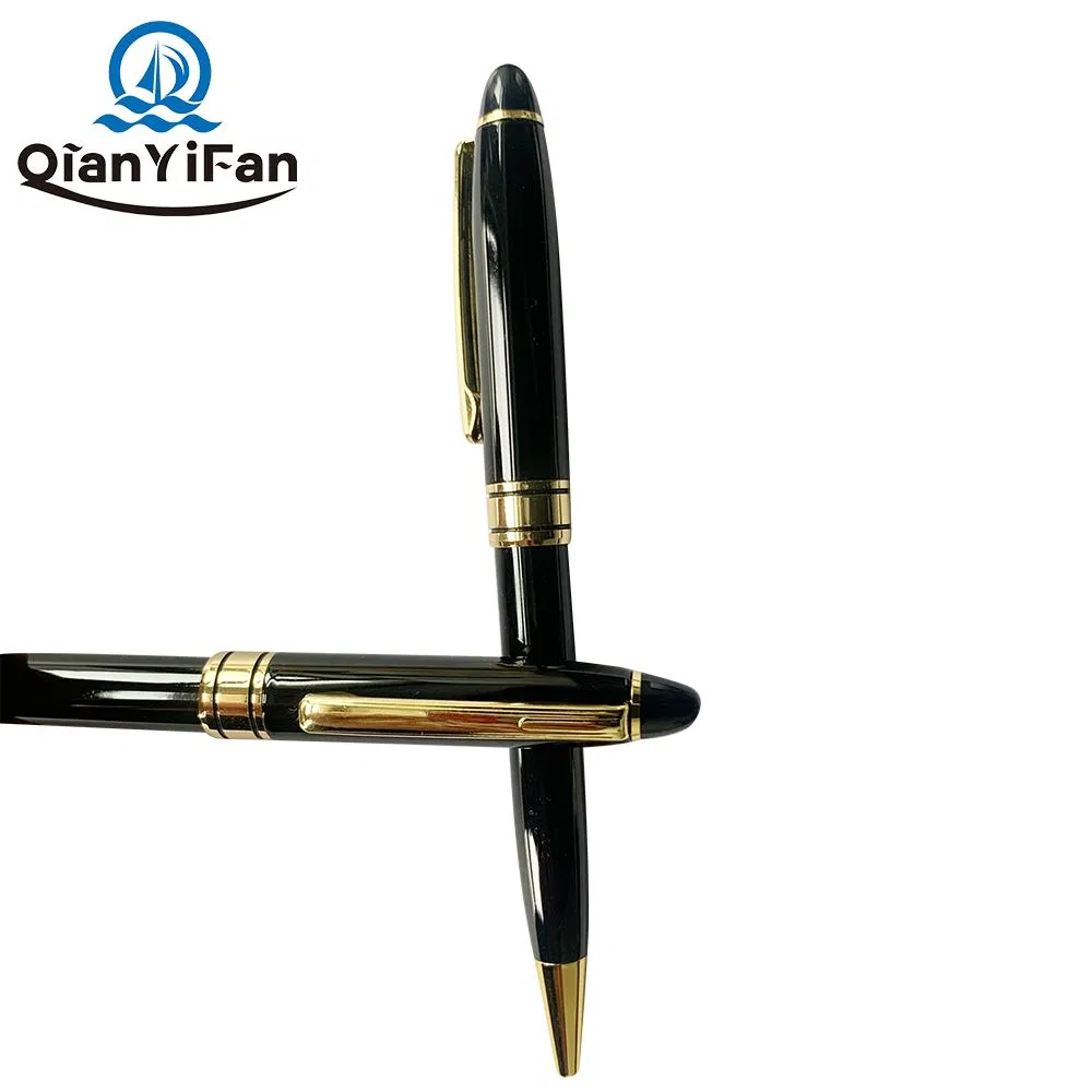 Premium Metal Ballpoint Pen Black Ink 1.0mm Medium Nib Suitable for Business Office, Hotel, Travel, School