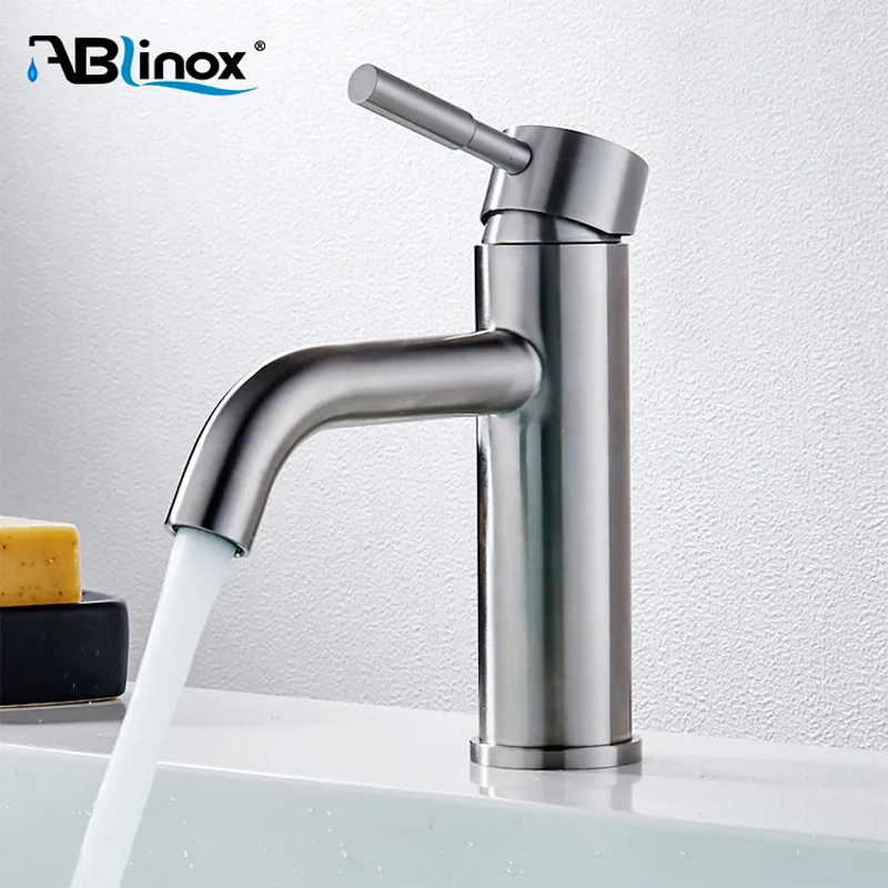 304 Stainless Steel Single Handle Basin/Sink/Kitchen Tall Faucet/Mixer