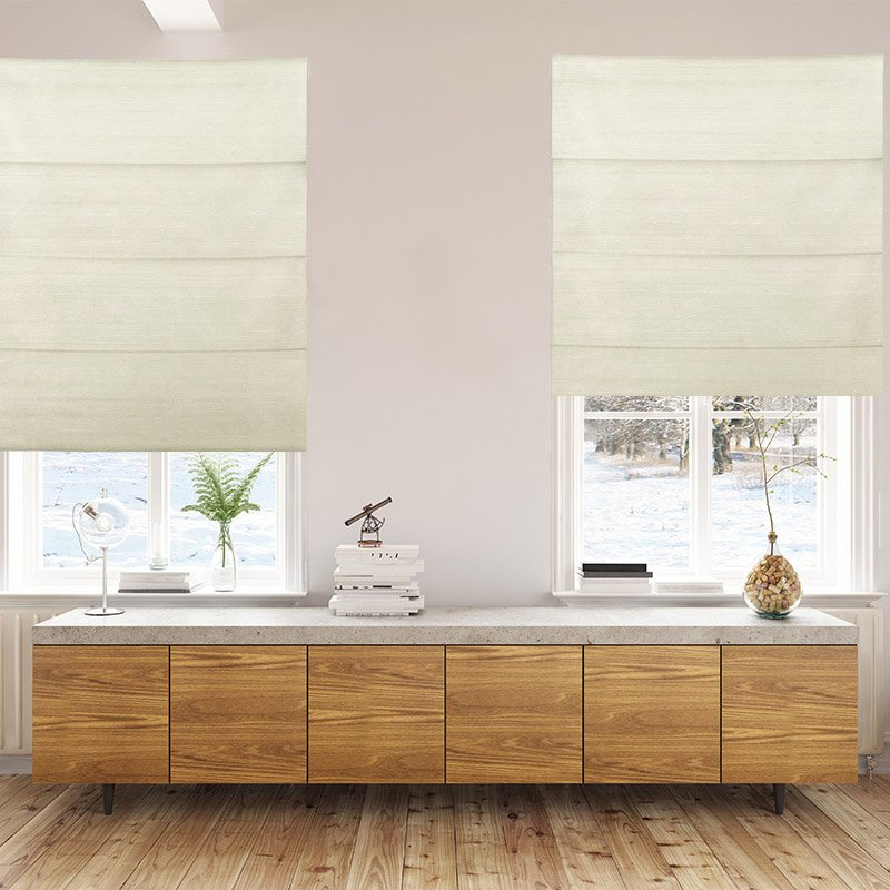 Safety Design ODM &OEM Fabric Roman Blind Window Curtain