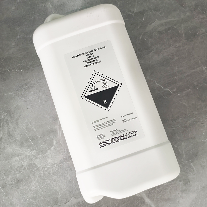 Big Size Packaging Label Sticker for Special Warning Products Bottles
