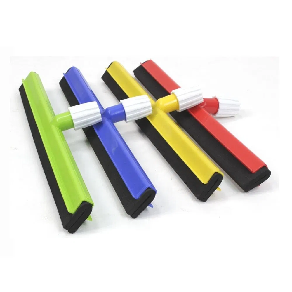 Floor Squeegee Foam Recycled Plastic Floor Squeegee Heads Heavy-Duty Water Push