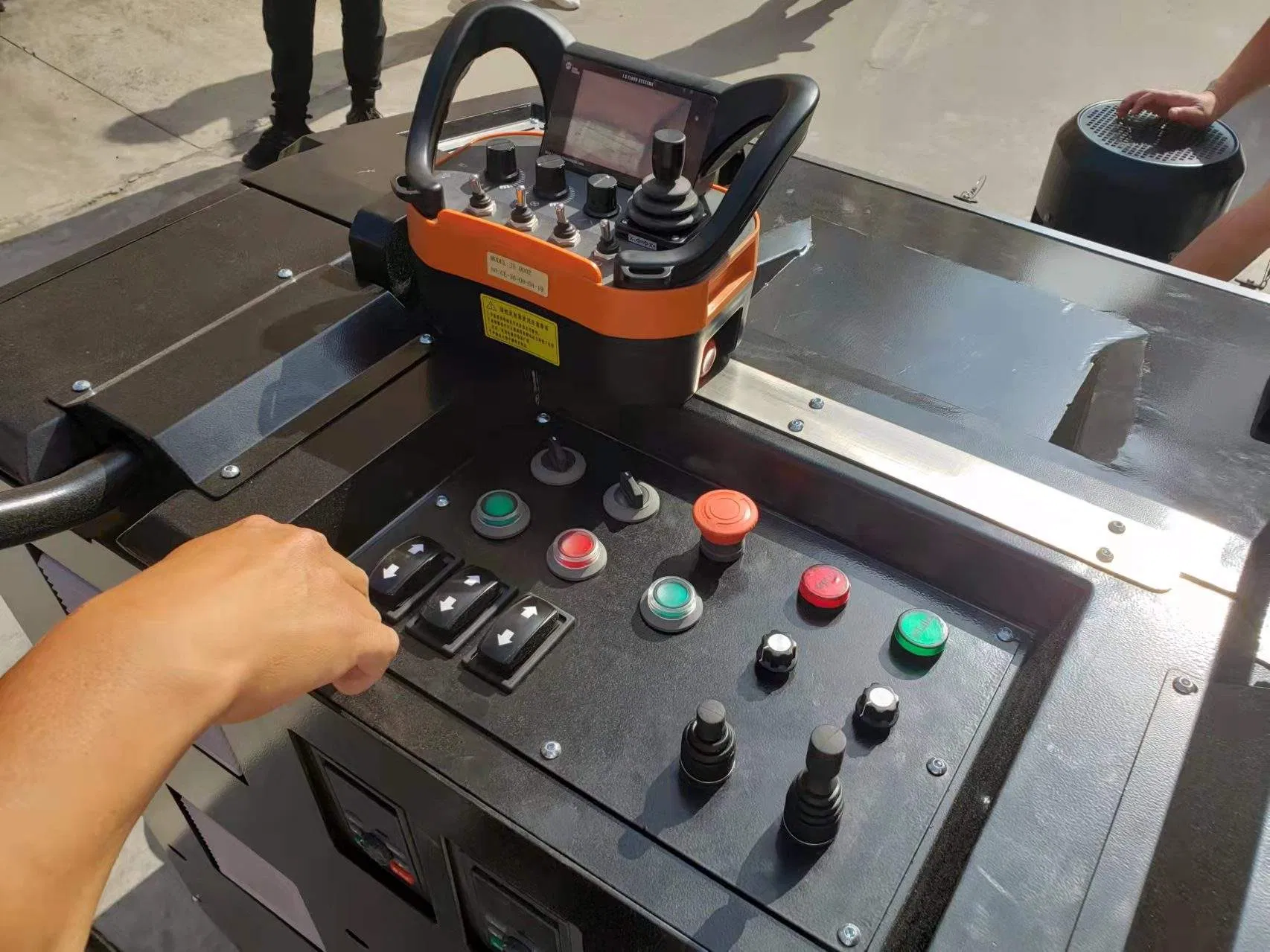 Double Layer Gear 20HP Remote Control Type Concrete Grinder