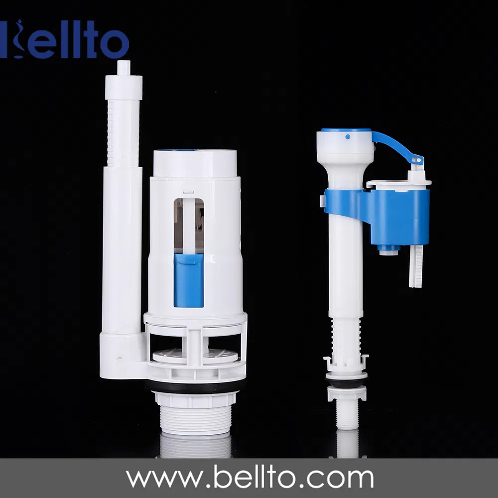 ABS Plastic Flush Cistern Fittings flush valve for Toilet