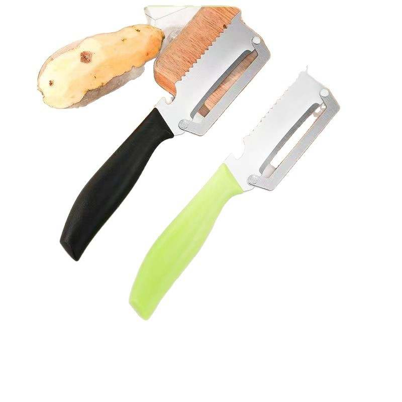Thickened Version Stainless Steel Apple Peeler Fruit Knife Multifunctional Melon Peeler