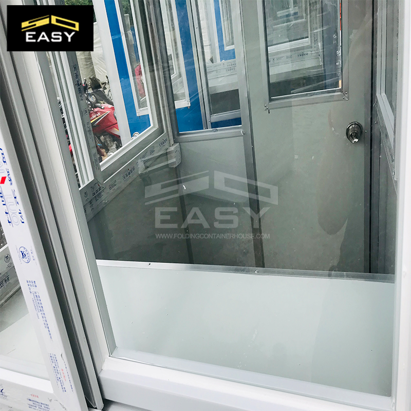 Cheap Assembly Sandwich Panel Outdoor Prefabricated Portable Security Booth