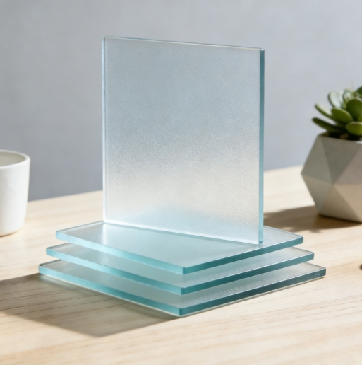 Low-E Coated Frosted Glass for Balcony, Heat-Insulating and Sun-Protective