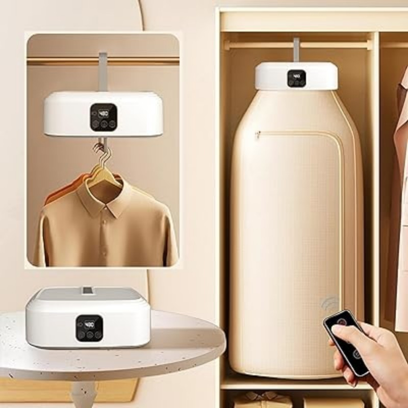 Mini Plastic Household Drying Machine Hanging Clothes Dryer with Multiple Timed Drying