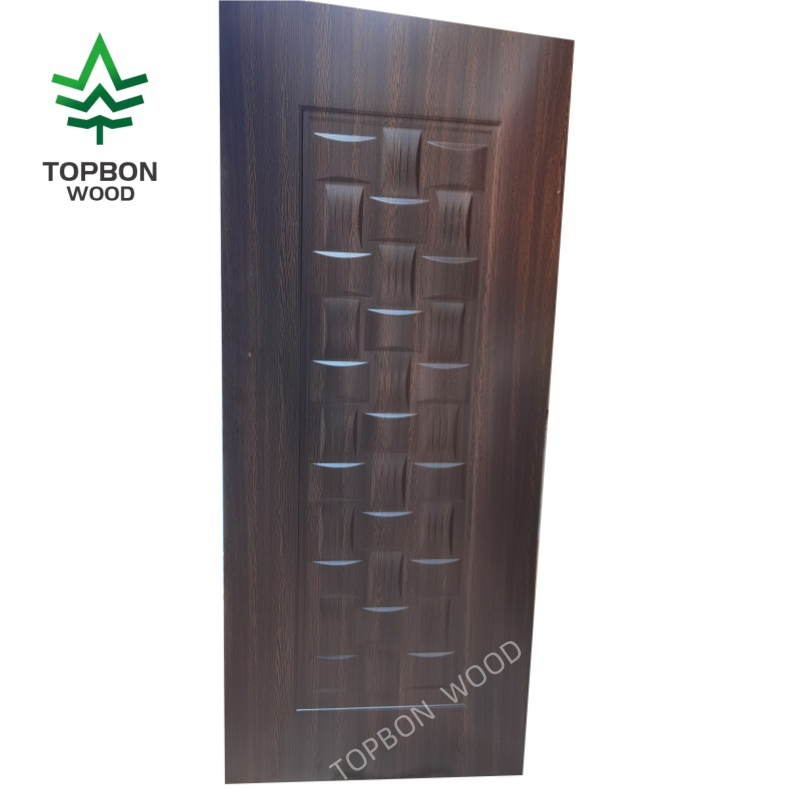 Melamine and Natural Wood Veneer HDF Door Skin