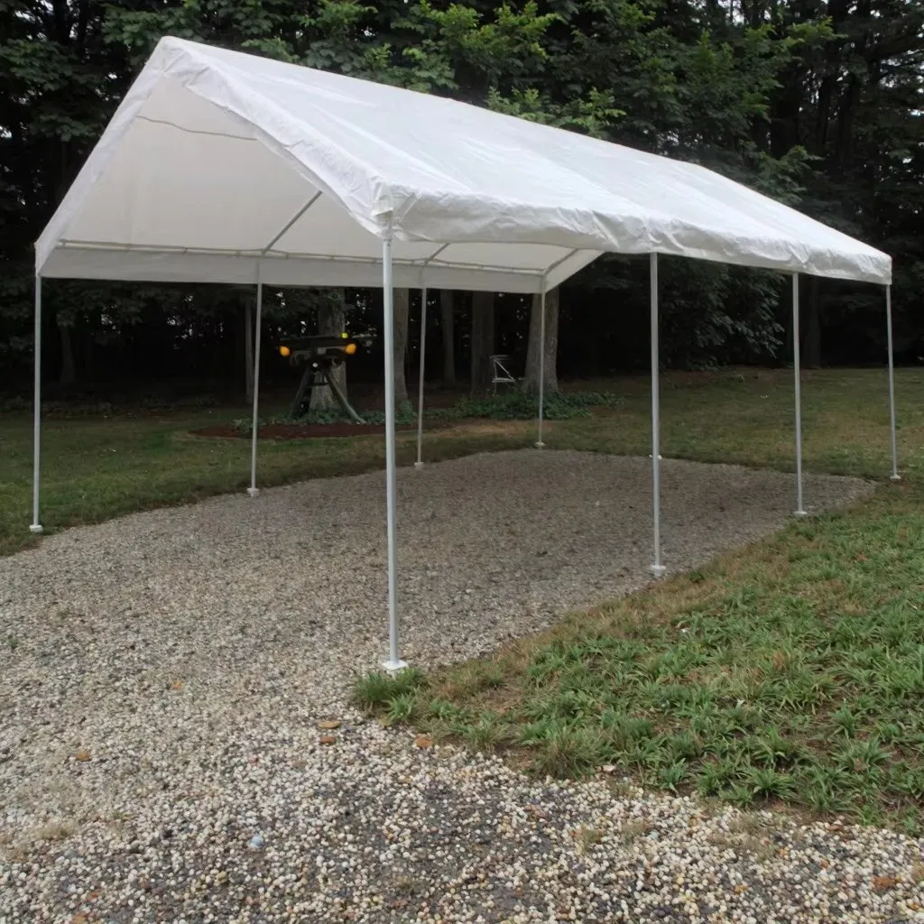 High-Quality Outdoor Tent Garage - Custom Logo and Waterproof Sun-Proof and Wind-Proof Thickened Stainless Steel Frame