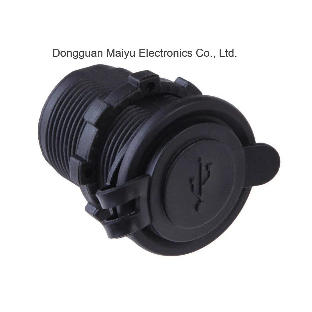 Двойной USB-адаптер 12-24В с подсветкой для мотоцикла