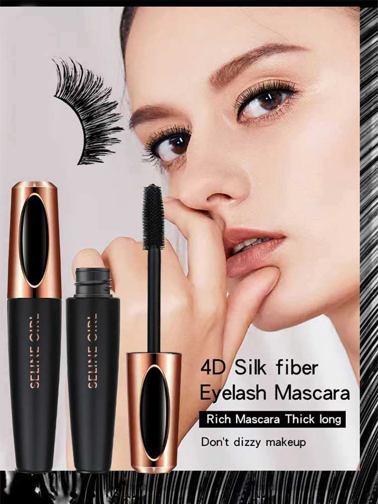 Seline Girl 1.6g Black 24 Hours Long Lasting Waterproof Mascara