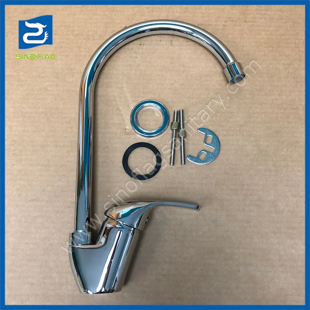 Brass Economy Water Tap Basin Faucet with 35mm Chaolin Cartridge