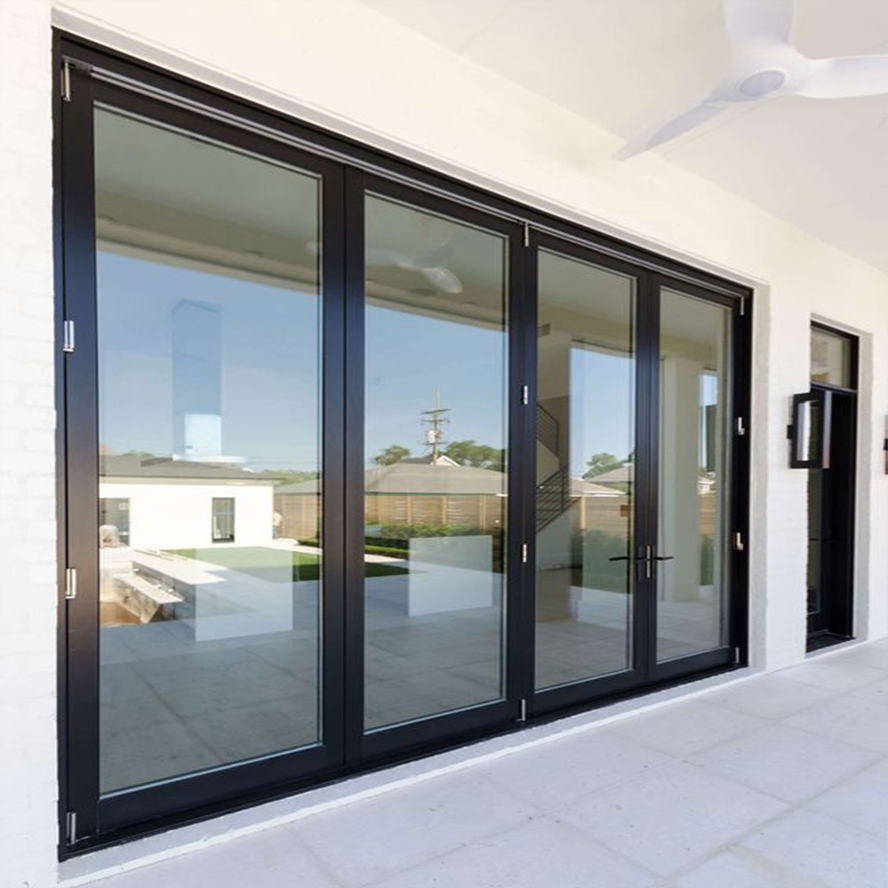 Good Quality Balcony Heavy Duty Villa Double Glazed Sliding Door System Aluminium Sliding Glass Doors