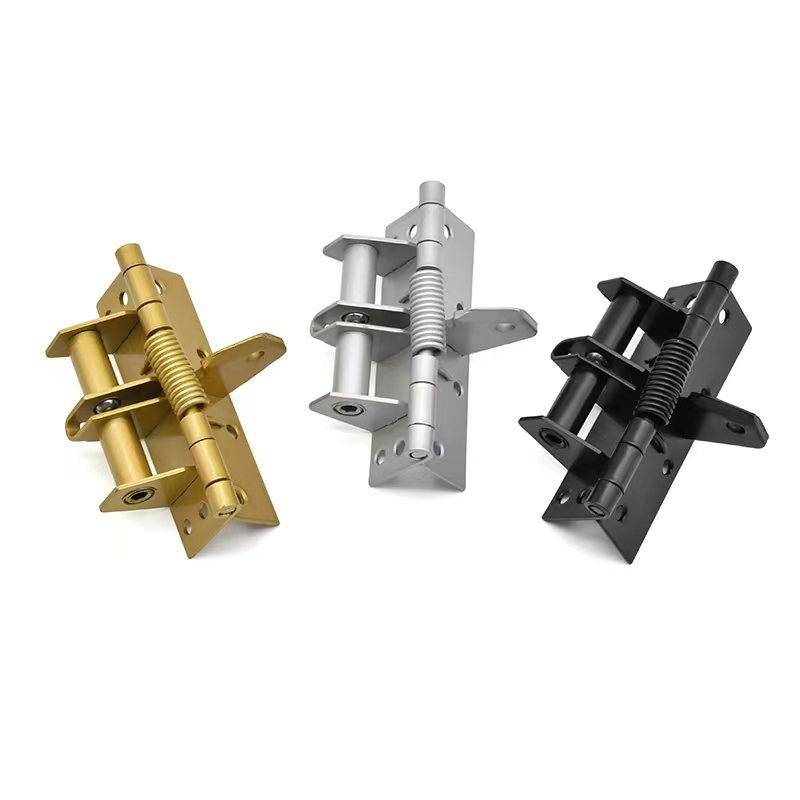 4-Inch Invisible Door Spring Automatic Closing Hinge Multifunctional Closer Hinge
