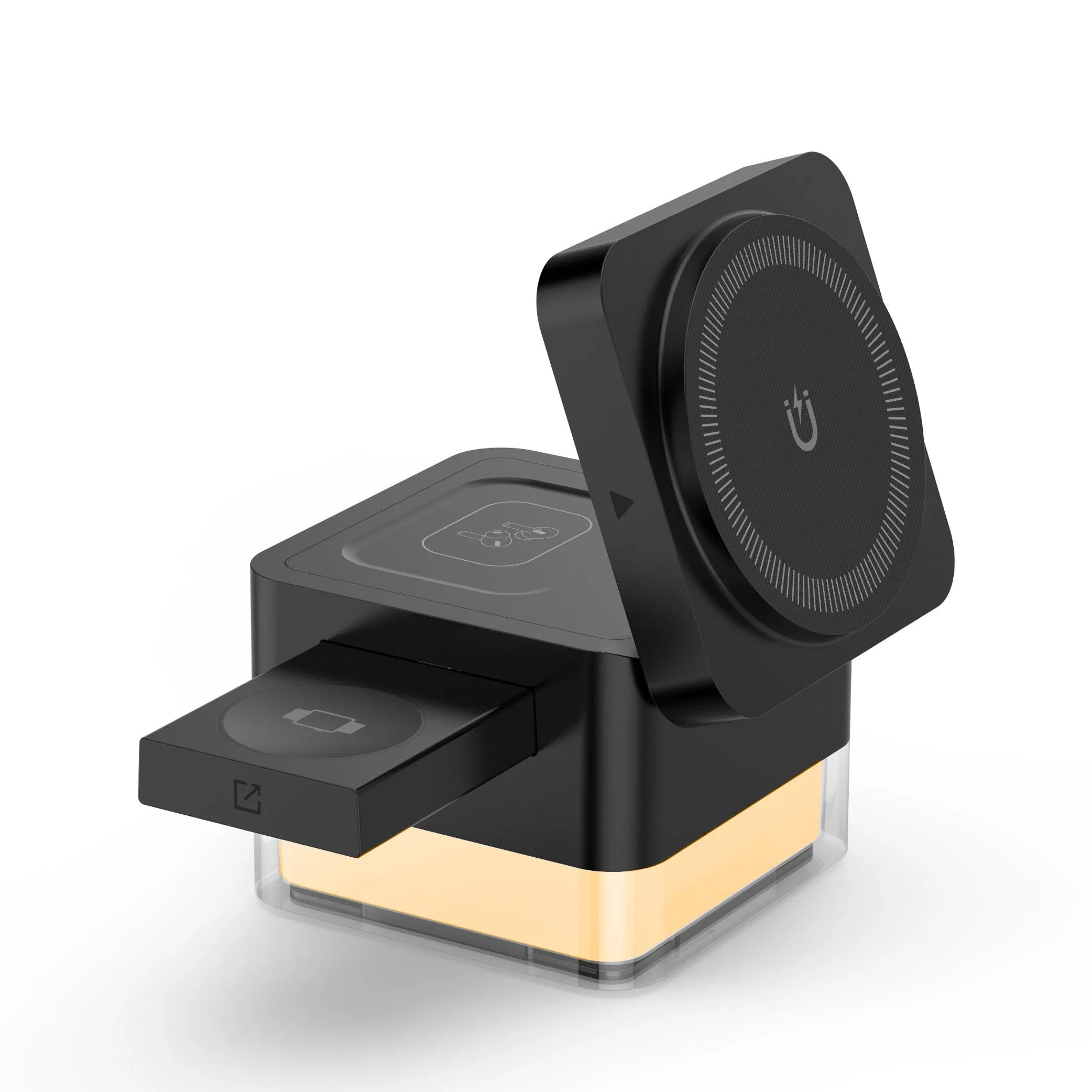 Магнитная беспроводная зарядка с ночником