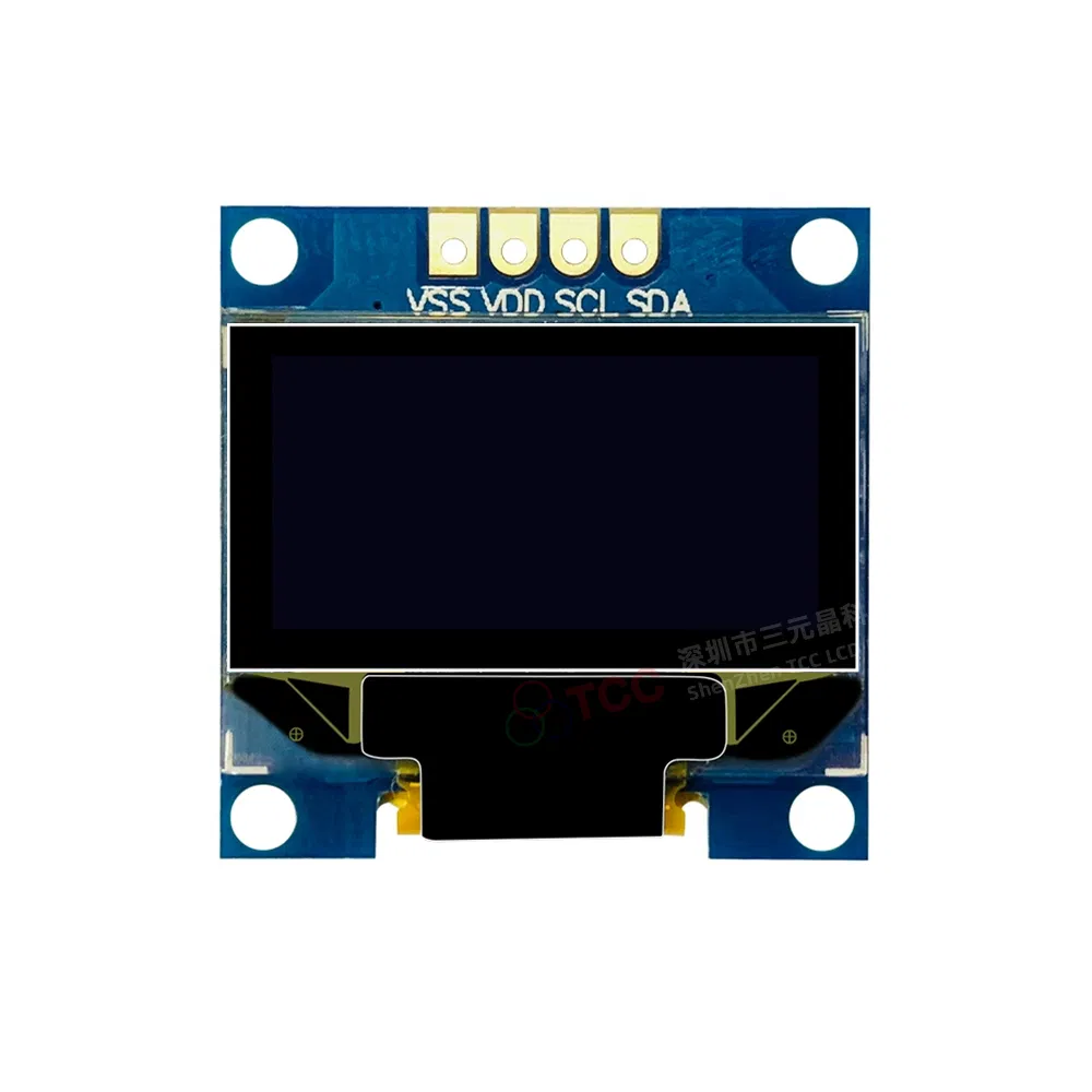 OLED-дисплей 0.96 дюйма 128x64 с драйвером SSD1306