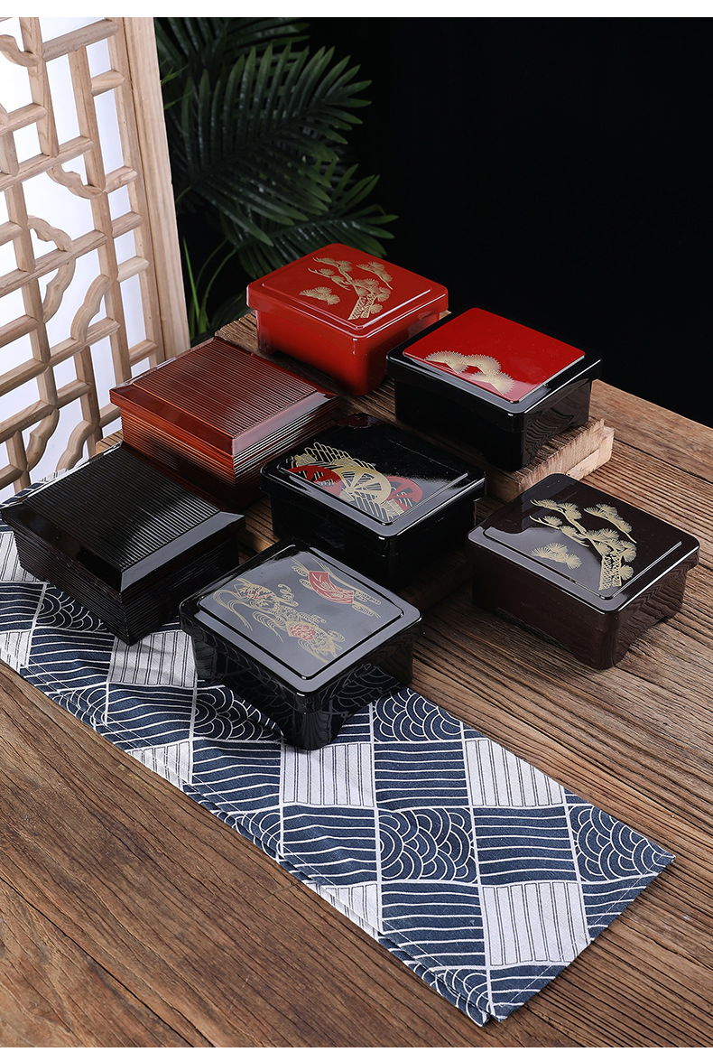 OEM Manufactuer Japanese Shokado Bento Box Manufacturers Japanese Lunch Box Container