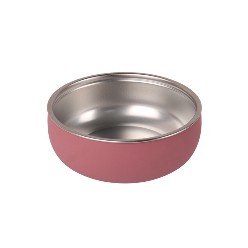 Kid-Friendly Stainless Steel Bowl Featuring a Happy Face