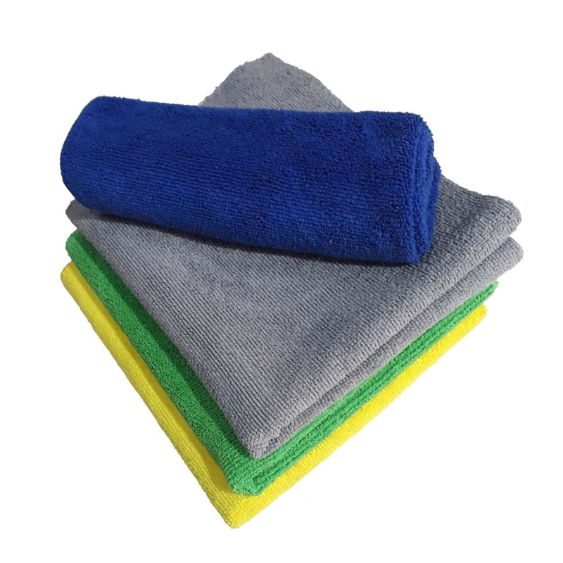350 GSM Car Wash Cloth Microfiber Cleaning Edgeless 16X16 Inch Microfiber Car Towel Auto Detailing Drying Towels