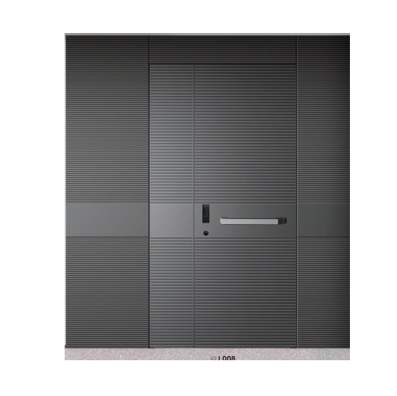 Luxury Front Door with Reliable Smart Locking System for Security
