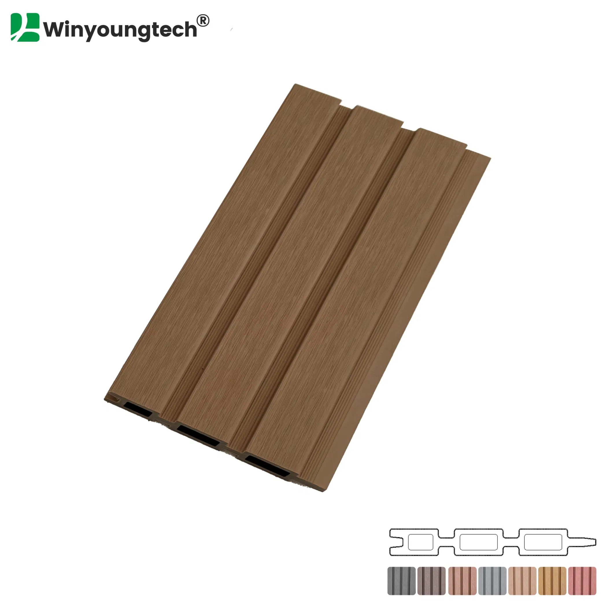 Заборные панели WPC для приватности сада